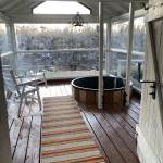 Outdoor area (covered) with plunge pool