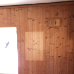 Sauna: rest area and changing room