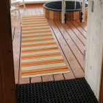 Sauna: outdoor area (inside)